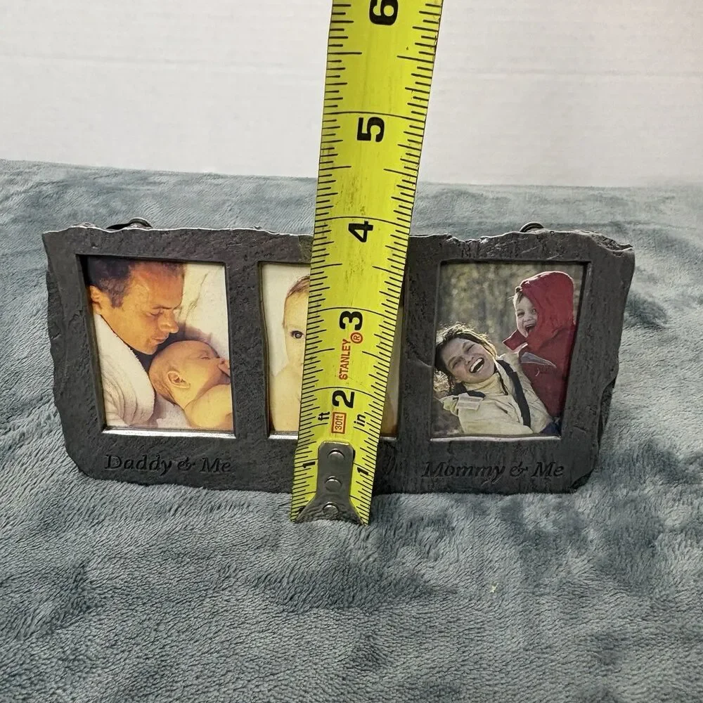 Picture Frame Holds 3 2x3  Photos Made By Camco